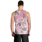 Australia Galah Aboriginal Men Tank Top Breast Cancer Awareness - Aussie Hoodie