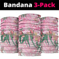 Australia Galah Aboriginal Neck Gaiter Breast Cancer Awareness - Aussie Hoodie