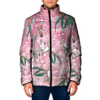 Australia Galah Aboriginal Padded Jacket Breast Cancer Awareness - Aussie Hoodie