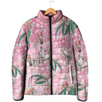 Australia Galah Aboriginal Padded Jacket Breast Cancer Awareness - Aussie Hoodie