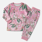 Australia Galah Aboriginal Christmas Pajama Set Breast Cancer Awareness - Aussie Hoodie