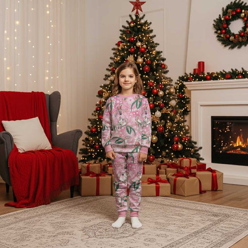 Australia Galah Aboriginal Christmas Pajama Set Breast Cancer Awareness - Aussie Hoodie