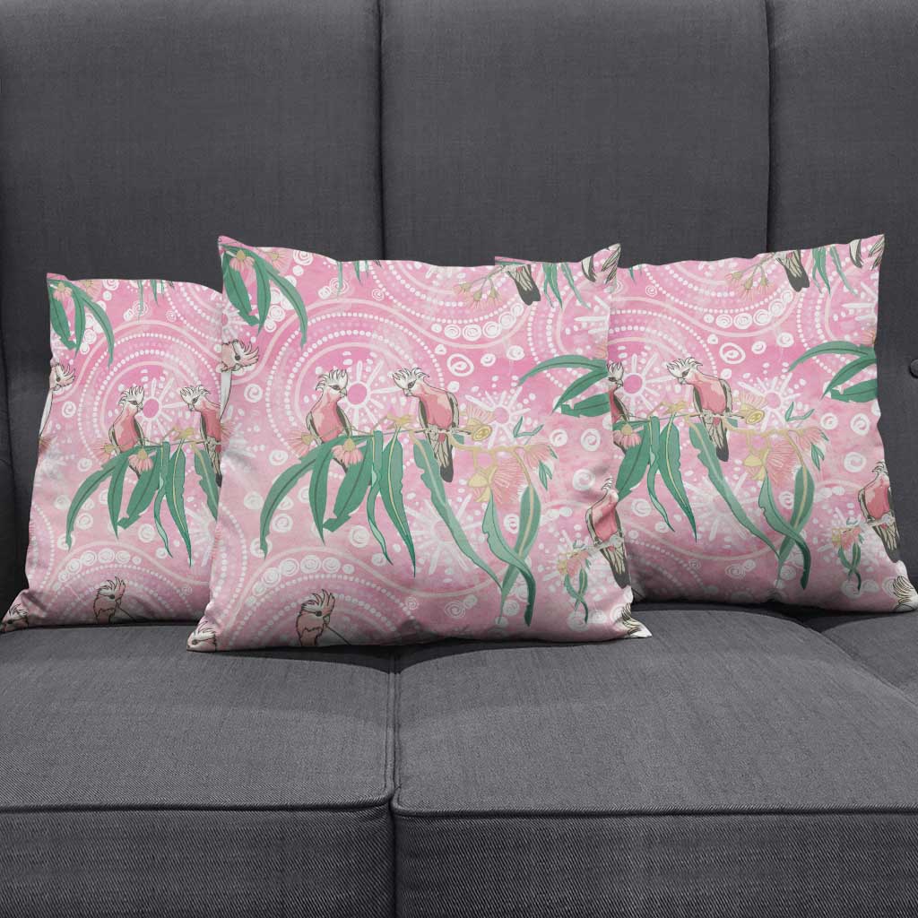 Australia Galah Aboriginal Pillow Cover Breast Cancer Awareness - Aussie Hoodie