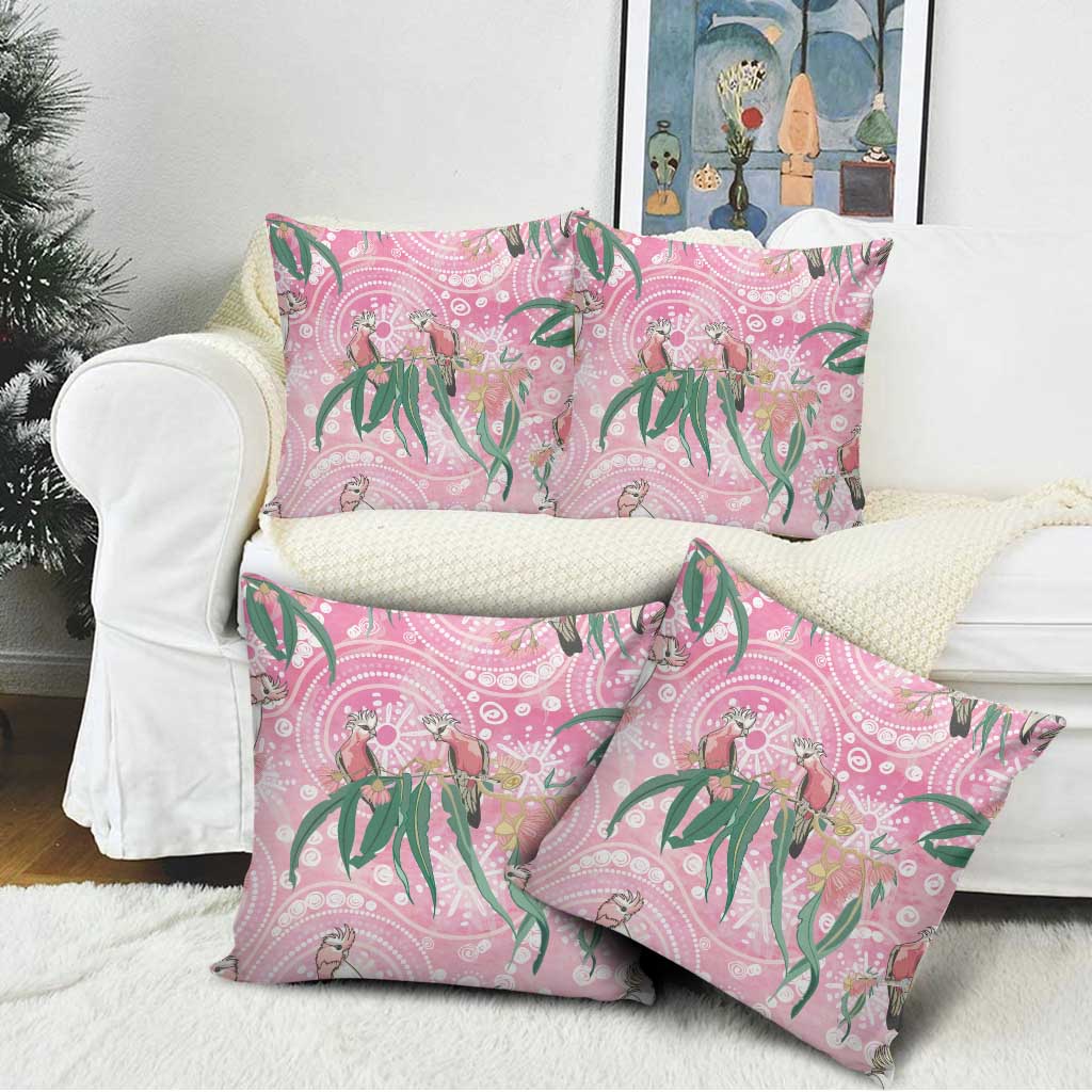 Australia Galah Aboriginal Pillow Cover Breast Cancer Awareness - Aussie Hoodie