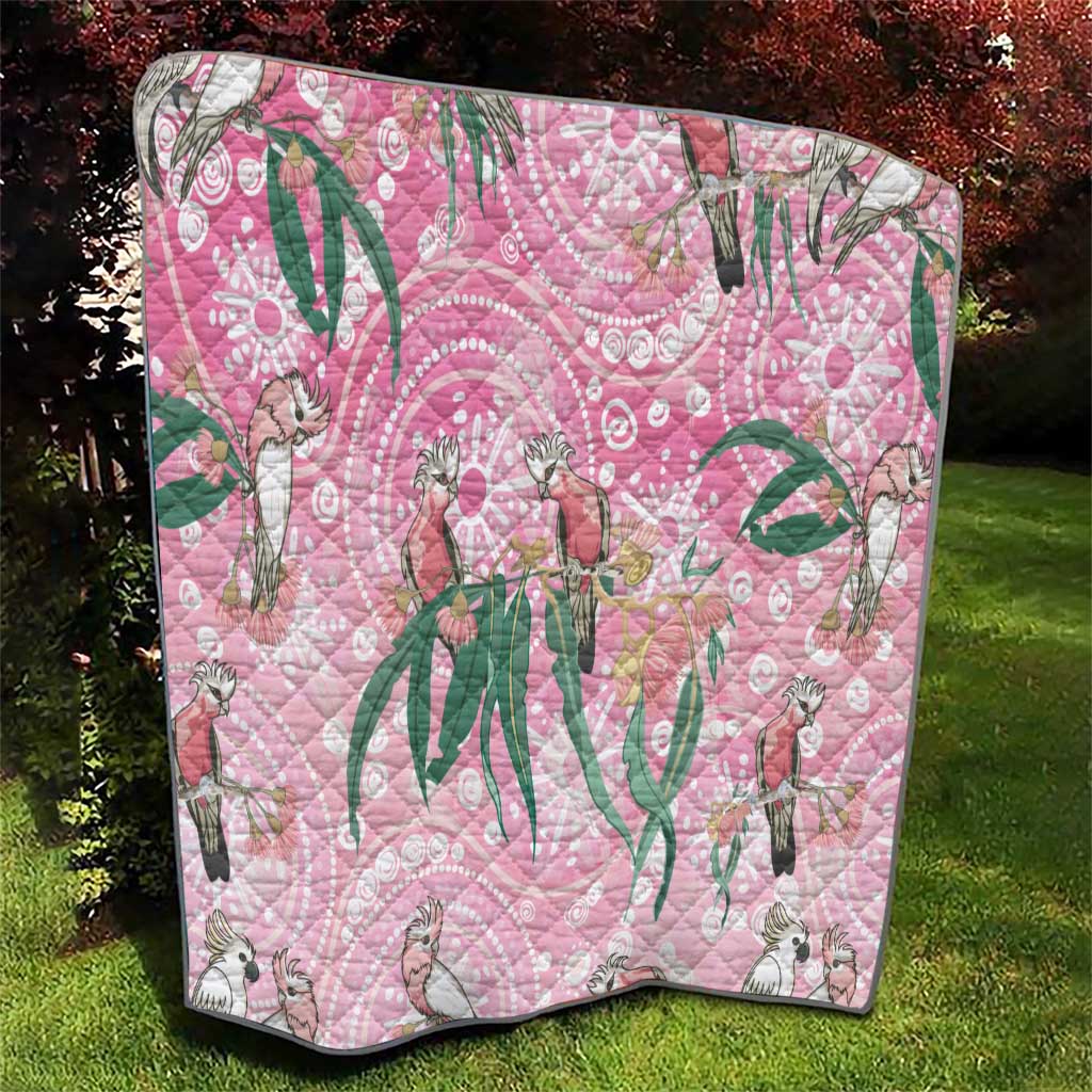 Australia Galah Aboriginal Quilt Breast Cancer Awareness - Aussie Hoodie