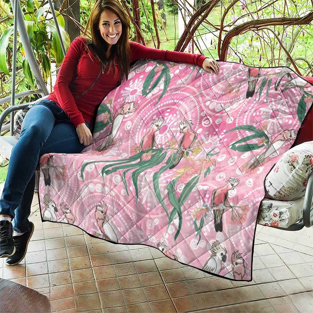Australia Galah Aboriginal Quilt Breast Cancer Awareness - Aussie Hoodie