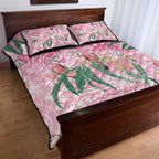 Australia Galah Aboriginal Quilt Bed Set Breast Cancer Awareness - Aussie Hoodie