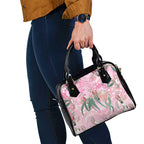 Australia Galah Aboriginal Shoulder Handbag Breast Cancer Awareness - Aussie Hoodie