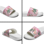 Australia Galah Aboriginal Slide Sandals Breast Cancer Awareness - Aussie Hoodie