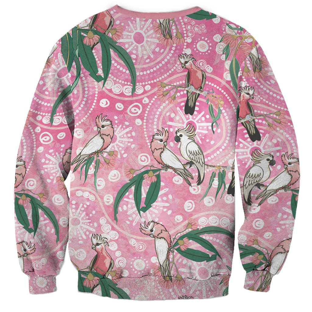 Australia Galah Aboriginal Sweatshirt Breast Cancer Awareness - Aussie Hoodie
