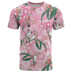 Australia Galah Aboriginal T Shirt Breast Cancer Awareness - Aussie Hoodie