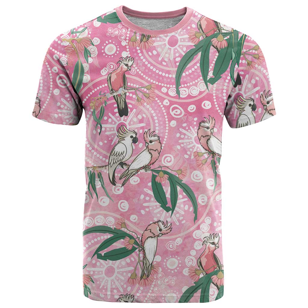 Australia Galah Aboriginal T Shirt Breast Cancer Awareness - Aussie Hoodie