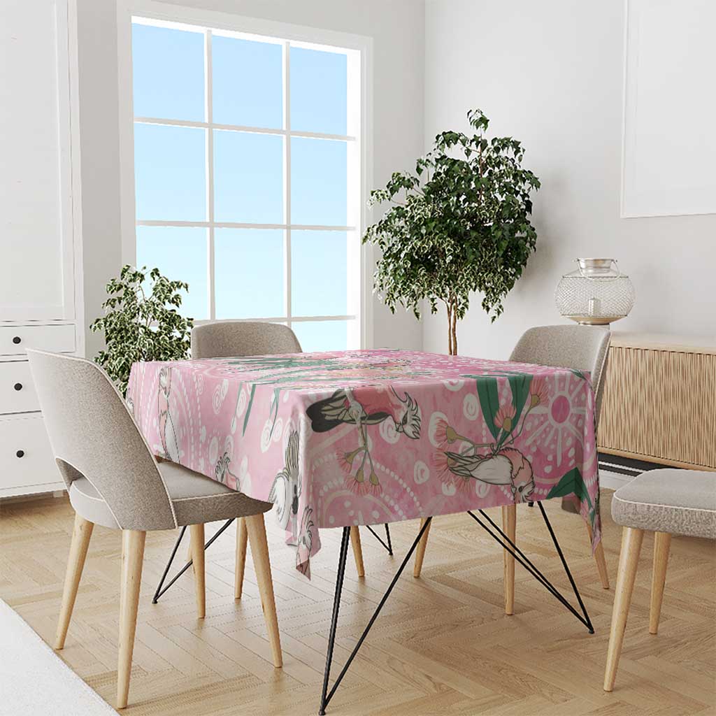 Australia Galah Aboriginal Tablecloth Breast Cancer Awareness - Aussie Hoodie
