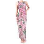 Australia Galah Aboriginal Tank Maxi Dress Breast Cancer Awareness - Aussie Hoodie