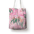 Australia Galah Aboriginal Tote Bag Breast Cancer Awareness - Aussie Hoodie