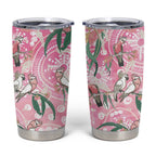 Australia Galah Aboriginal Tumbler Cup Breast Cancer Awareness - Aussie Hoodie