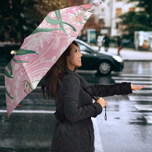 Australia Galah Aboriginal Umbrella Breast Cancer Awareness - Aussie Hoodie