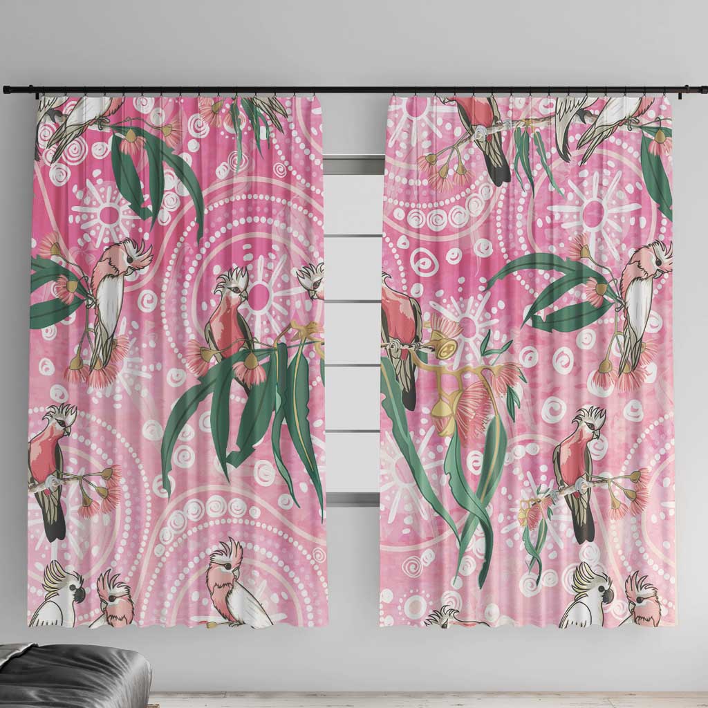 Australia Galah Aboriginal Window Curtain Breast Cancer Awareness - Aussie Hoodie