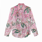 Australia Galah Aboriginal Women Casual Shirt Breast Cancer Awareness - Aussie Hoodie