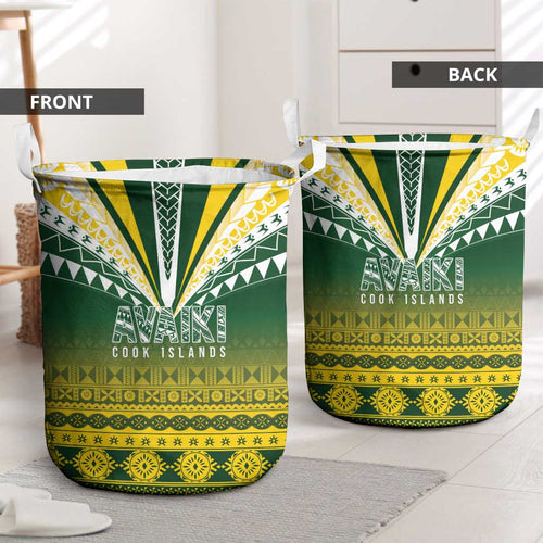Cook Islands Rugby Laundry Basket Kuki Avaiki - Aussie Hoodie