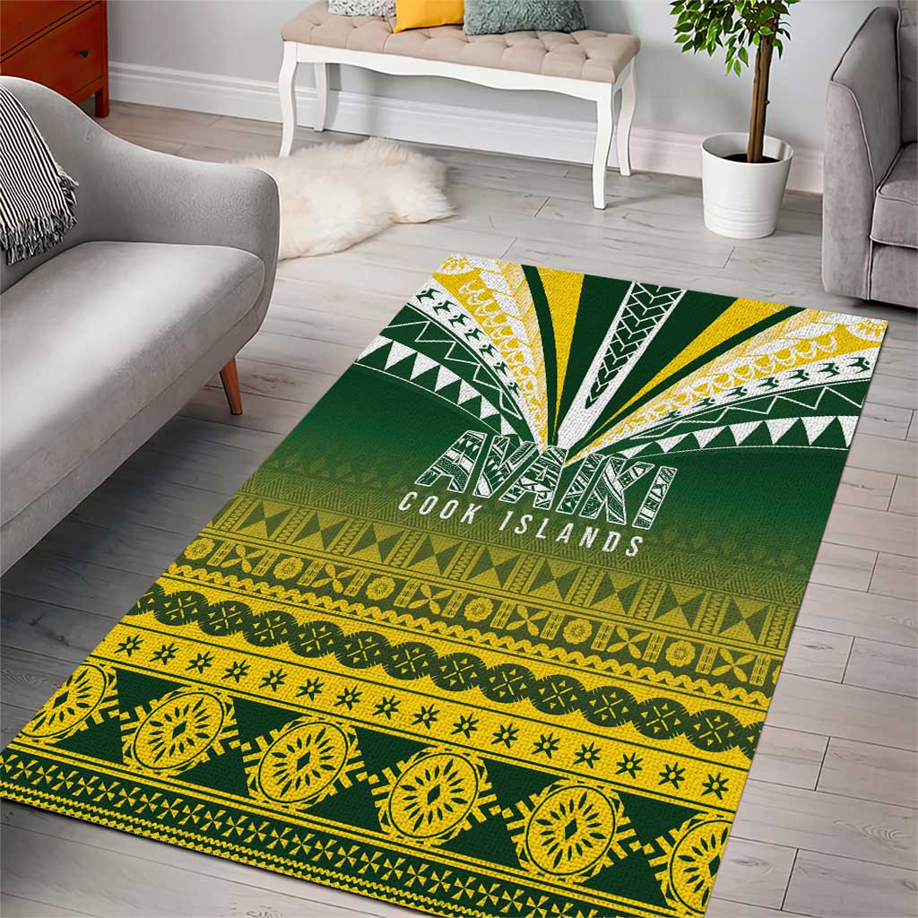 Cook Islands Rugby Area Rug Kuki Avaiki - Aussie Hoodie
