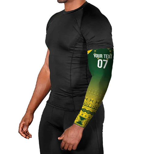 Cook Islands Rugby Custom Arm Sleeves Kuki Avaiki - Aussie Hoodie