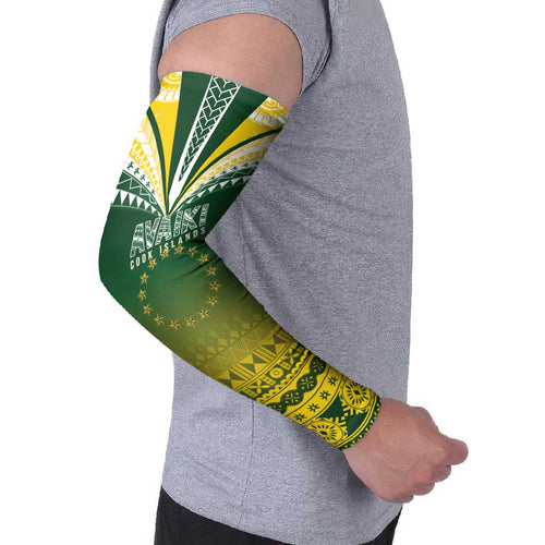 Cook Islands Rugby Custom Arm Sleeves Kuki Avaiki - Aussie Hoodie