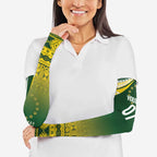 Cook Islands Rugby Custom Arm Sleeves Kuki Avaiki - Aussie Hoodie