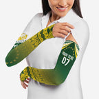 Cook Islands Rugby Custom Arm Sleeves Kuki Avaiki - Aussie Hoodie