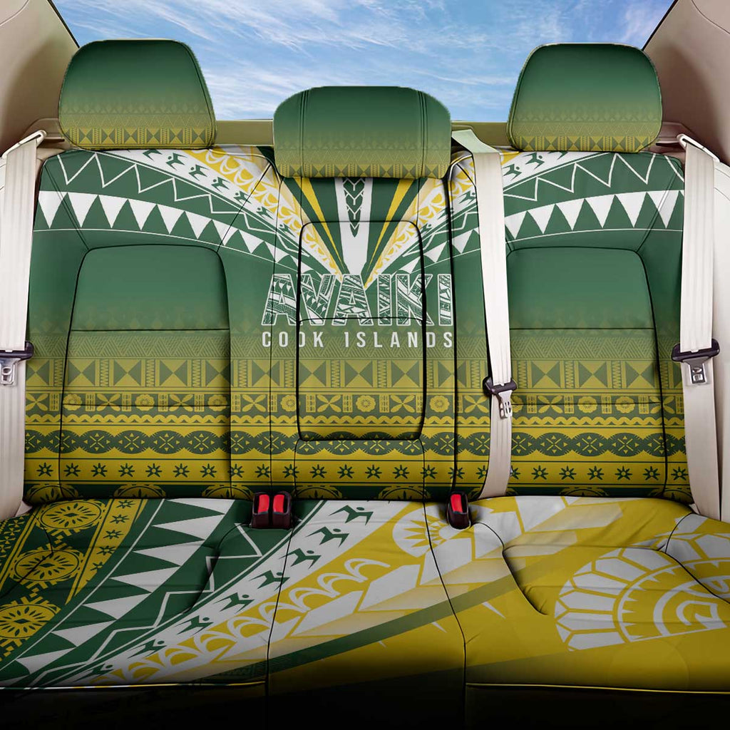 Cook Islands Rugby Back Car Seat Cover Kuki Avaiki - Aussie Hoodie