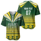 Cook Islands Rugby Custom Baseball Jersey Kuki Avaiki - Aussie Hoodie