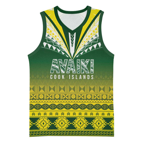 Cook Islands Rugby Custom Basketball Jersey Kuki Avaiki - Aussie Hoodie