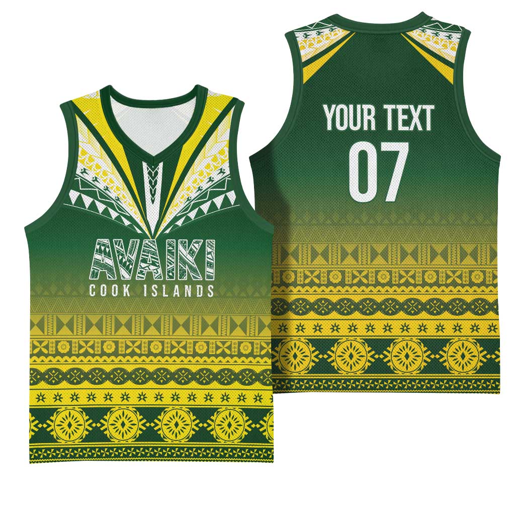 Cook Islands Rugby Custom Basketball Jersey Kuki Avaiki - Aussie Hoodie