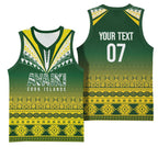 Cook Islands Rugby Custom Basketball Jersey Kuki Avaiki - Aussie Hoodie