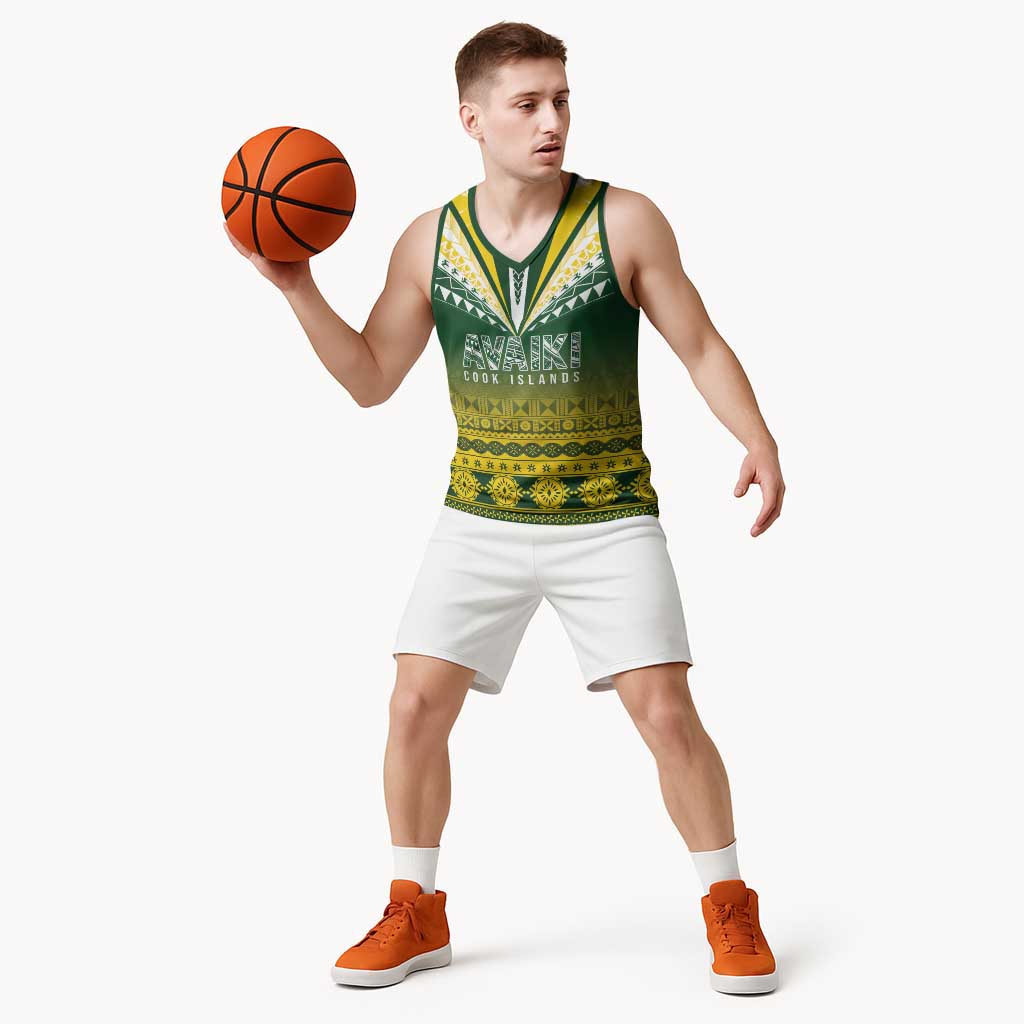 Cook Islands Rugby Custom Basketball Jersey Kuki Avaiki - Aussie Hoodie
