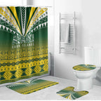 Cook Islands Rugby Bathroom Set Kuki Avaiki - Aussie Hoodie
