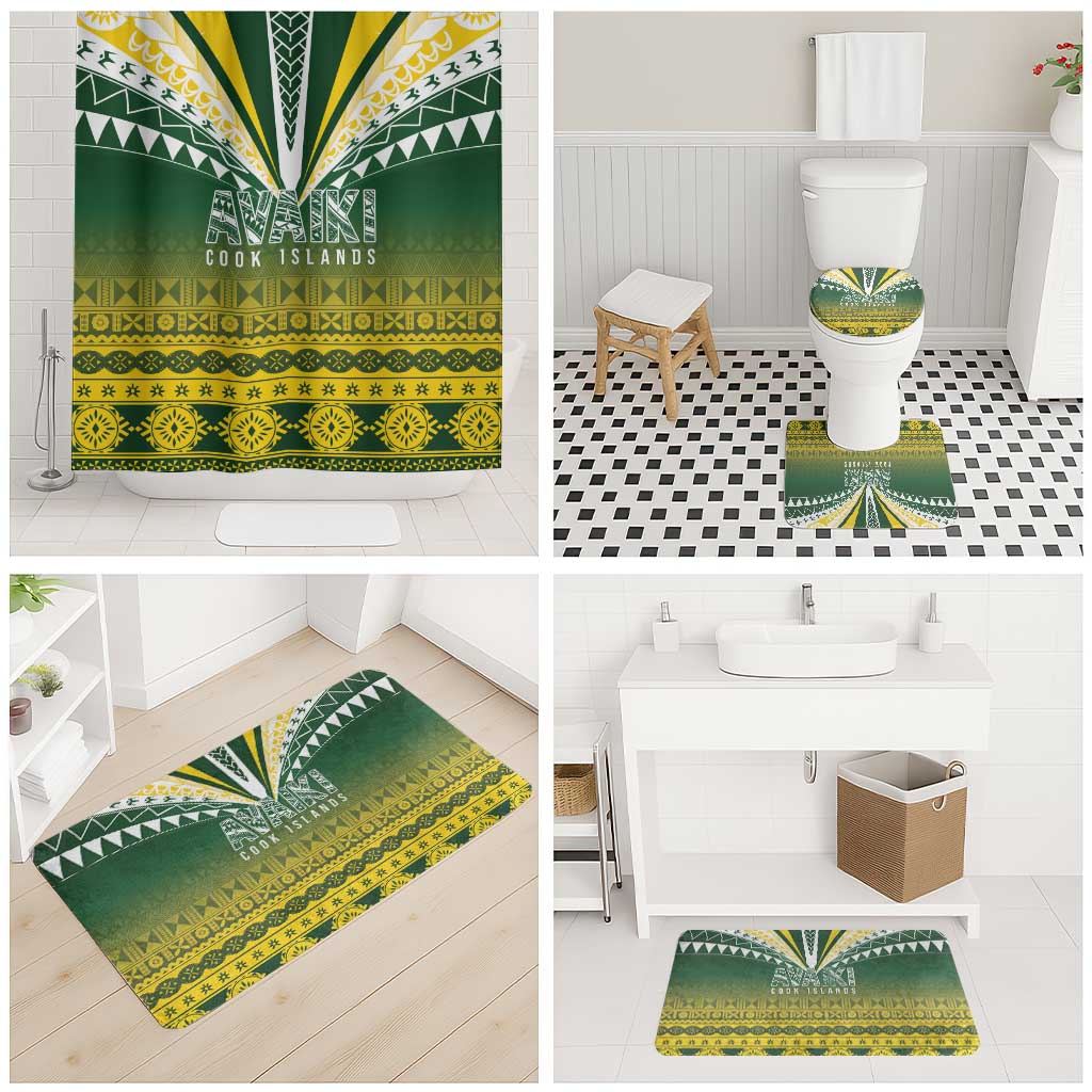 Cook Islands Rugby Bathroom Set Kuki Avaiki - Aussie Hoodie