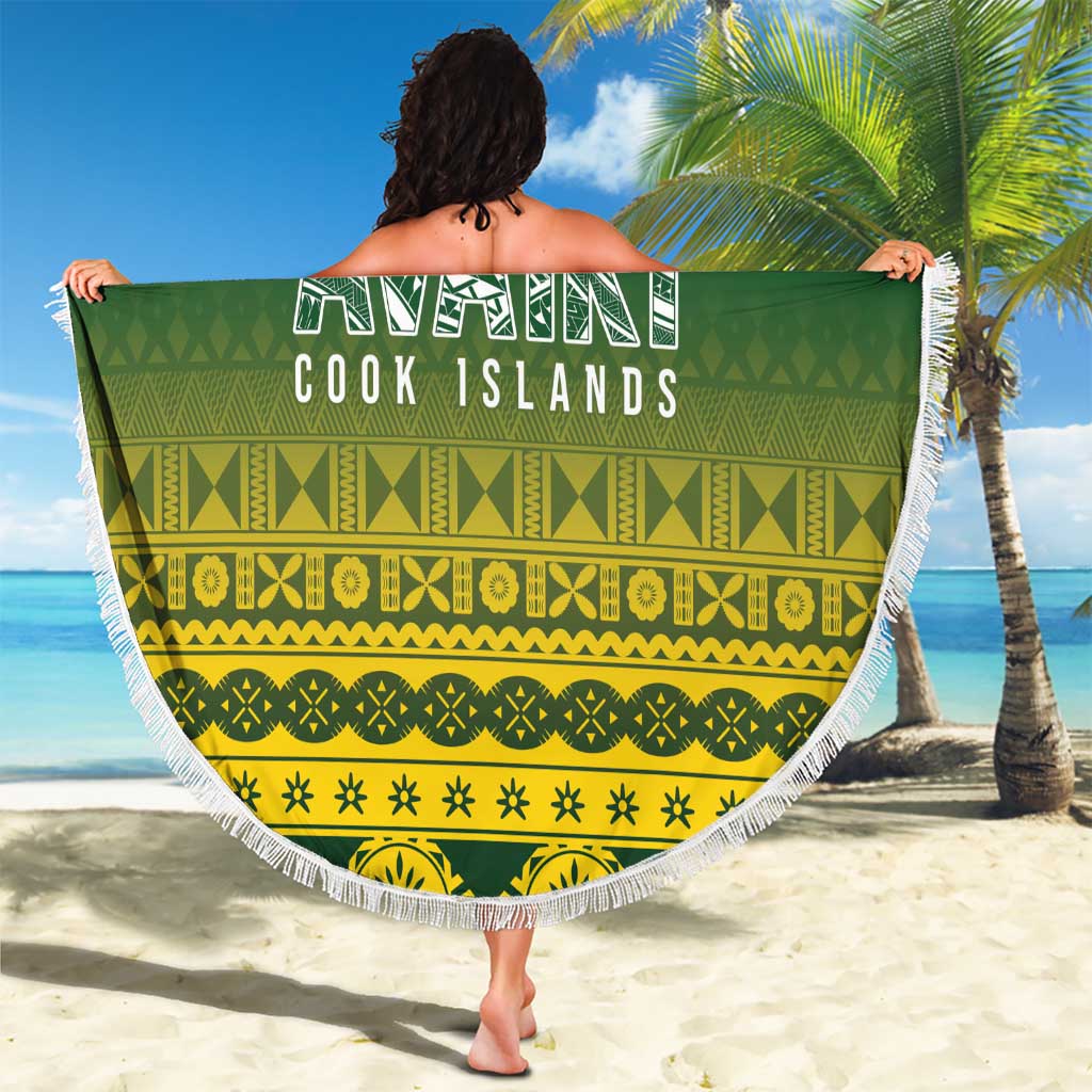 Cook Islands Rugby Beach Blanket Kuki Avaiki - Aussie Hoodie