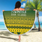 Cook Islands Rugby Beach Blanket Kuki Avaiki - Aussie Hoodie