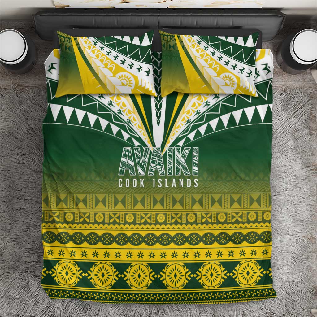 Cook Islands Rugby Bedding Set Kuki Avaiki - Aussie Hoodie