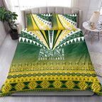 Cook Islands Rugby Bedding Set Kuki Avaiki - Aussie Hoodie