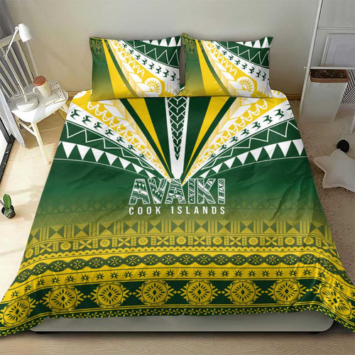 Cook Islands Rugby Bedding Set Kuki Avaiki - Aussie Hoodie