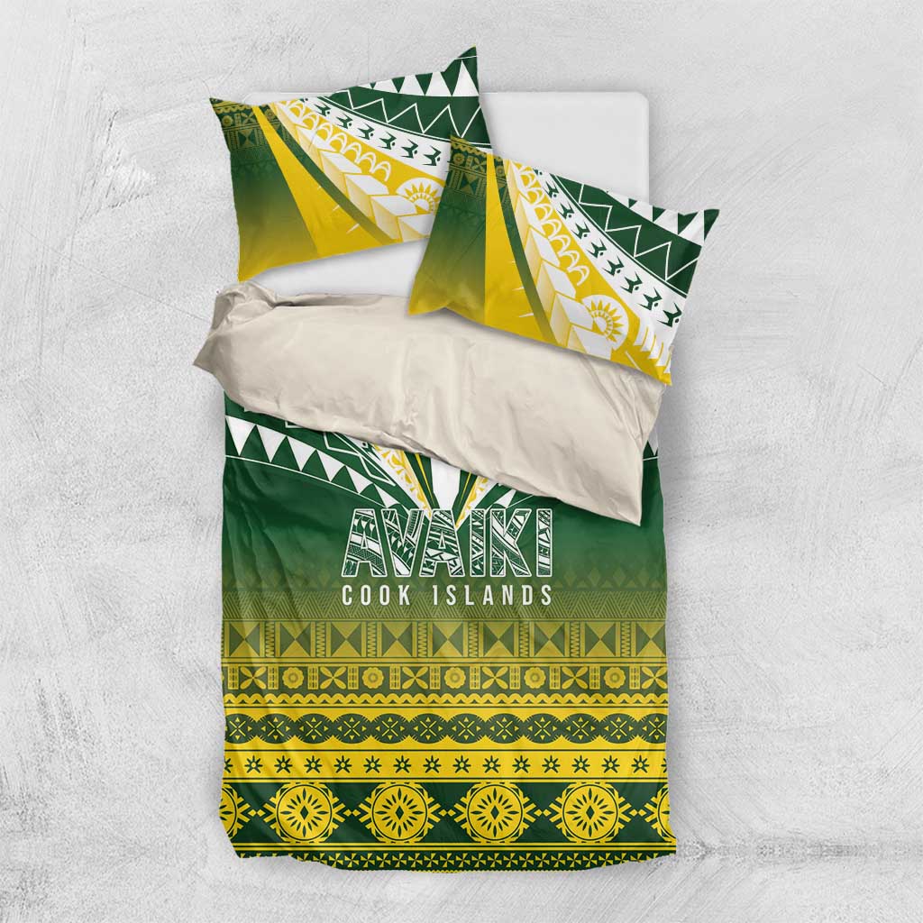 Cook Islands Rugby Bedding Set Kuki Avaiki - Aussie Hoodie