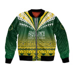 Cook Islands Rugby Custom Bomber Jacket Kuki Avaiki - Aussie Hoodie