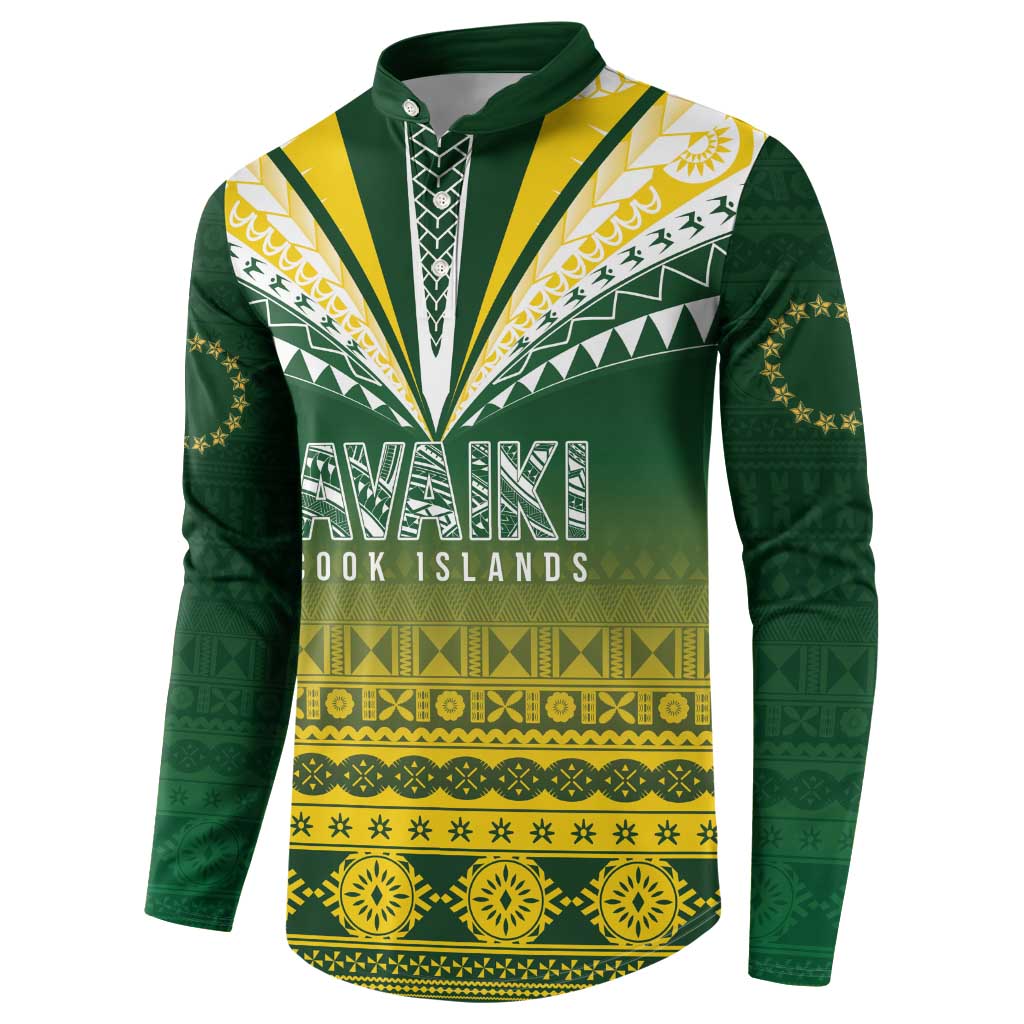 Cook Islands Rugby Custom Button Sweatshirt Kuki Avaiki - Aussie Hoodie