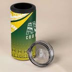 Cook Islands Rugby 4 in 1 Can Cooler Tumbler Kuki Avaiki - Aussie Hoodie