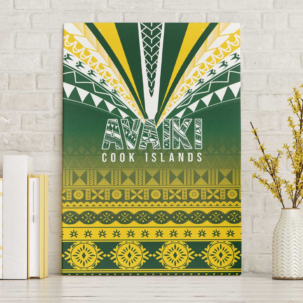 Cook Islands Rugby Canvas Wall Art Kuki Avaiki - Aussie Hoodie