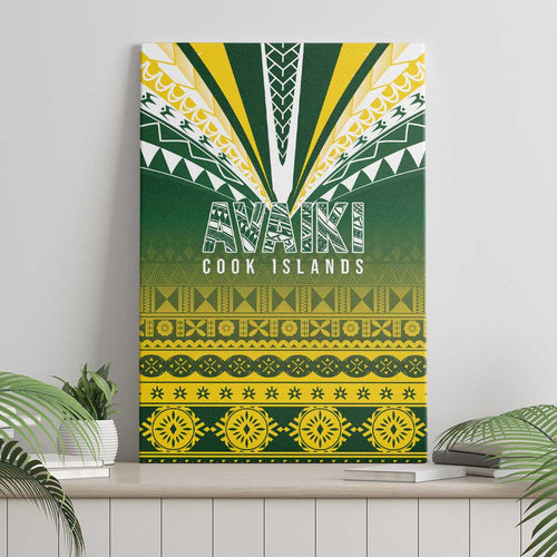 Cook Islands Rugby Canvas Wall Art Kuki Avaiki - Aussie Hoodie