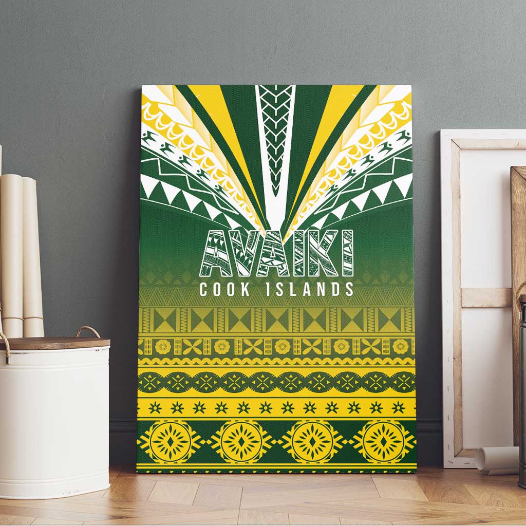Cook Islands Rugby Canvas Wall Art Kuki Avaiki - Aussie Hoodie