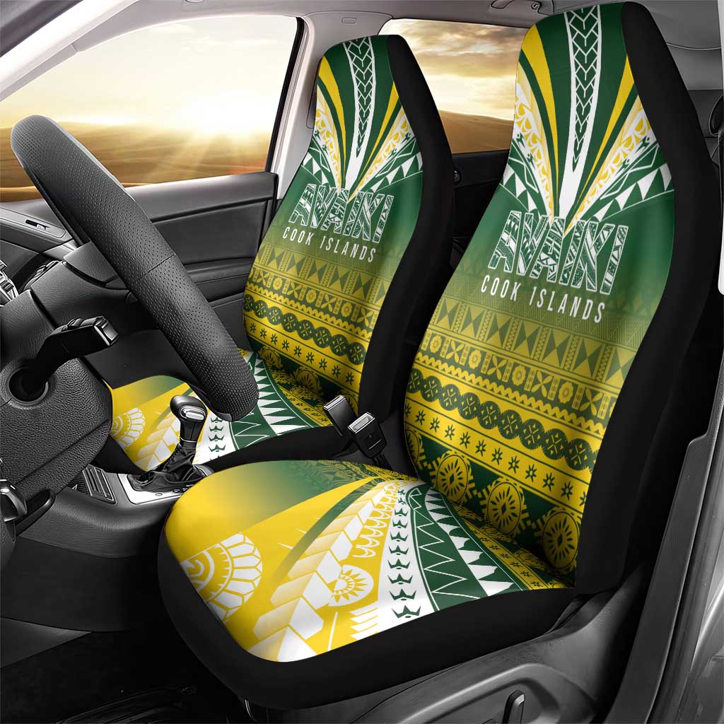 Cook Islands Rugby Car Seat Cover Kuki Avaiki - Aussie Hoodie